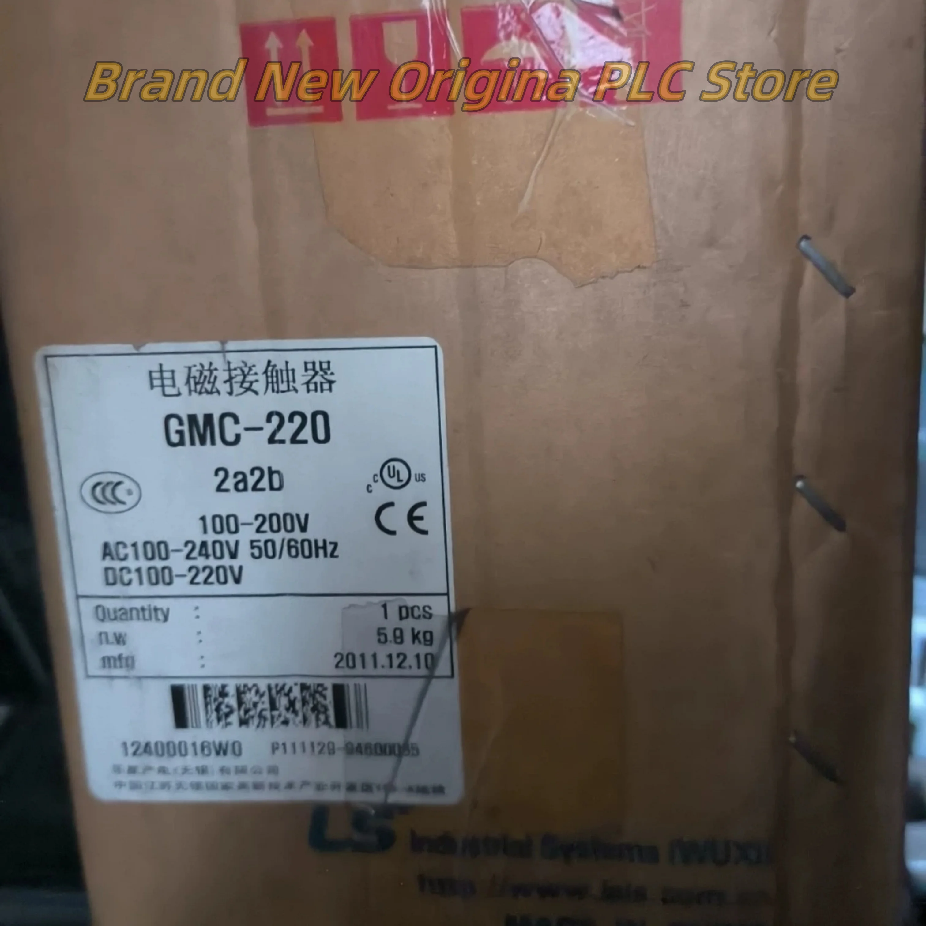 New in box GMC-220 AC/DC100-240V Electromagnetic contactor
New in box GMC-220 AC/DC100-240V Electromagnetic contactor