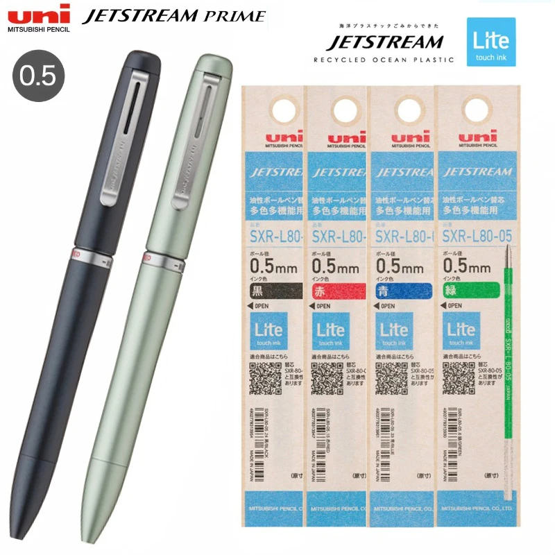 Japan UNI JETSTREAM PRIME Metal Multi-Pen,0.5mm Silent Spin Action,Light-Feeling Ink,Premium Aluminum Barrel for Professionals
Japan UNI JETSTREAM PRIME Metal Multi-Pen,0.5mm Silent Spin Action,Light-Feeling Ink,Premium Aluminum Barrel for Professionals