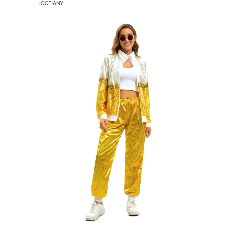 ABC123CosplayMen's And Women's Oktoberfest 80s 90s Retro Casual Wear Long Sleeve Zipper Jacket Pants Cosplay Beer Part3'd,5;h.9/
ABC123CosplayMen's And Women's Oktoberfest 80s 90s Retro Casual Wear Long Sleeve Zipper Jacket Pants Cosplay Beer Part3'd,5;h.9/