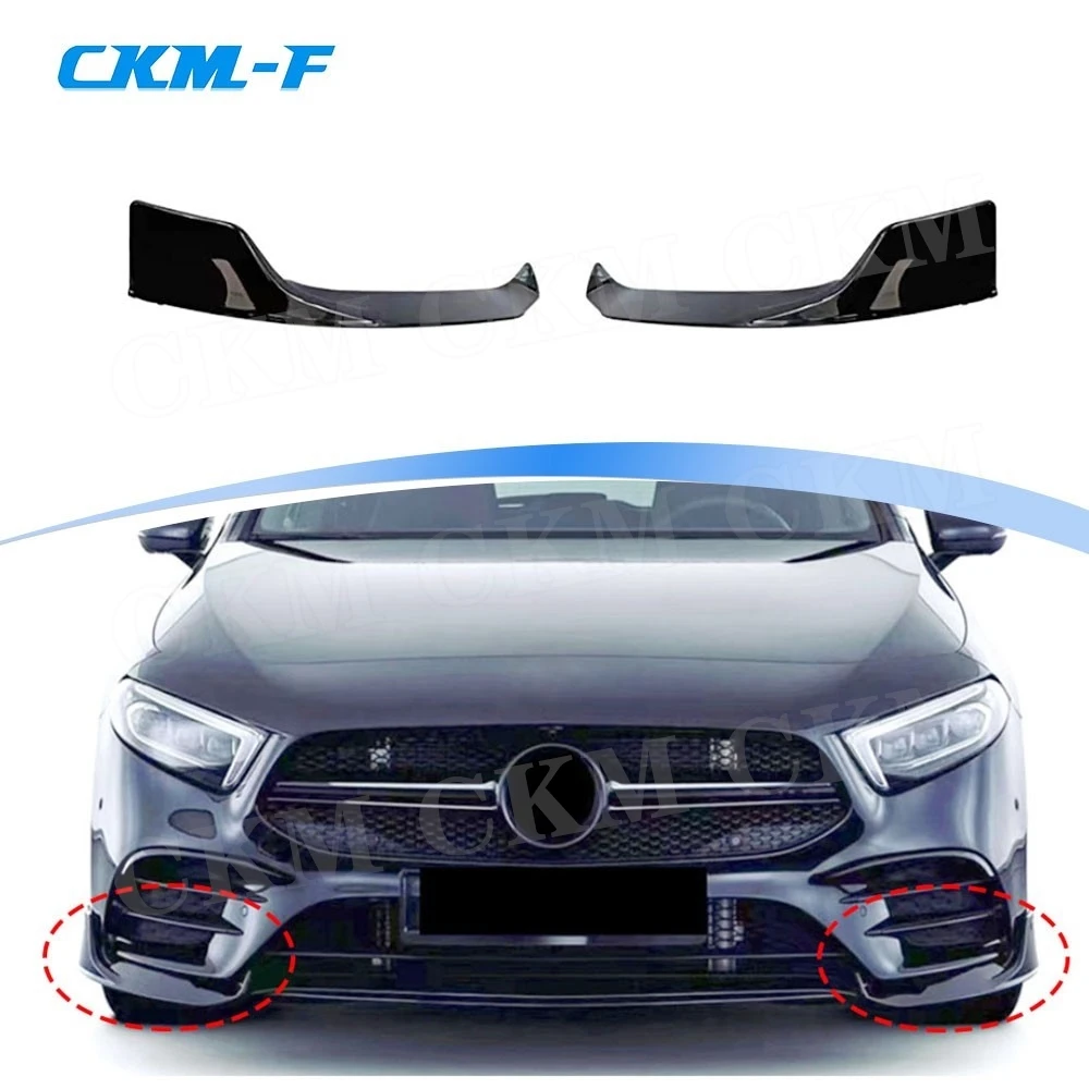for Mercedes Benz A Class W177 A35 AMG Sedan 2019-2022 B Style ABS Carbon Look Front Bumper Lip Splitter Spoiler Side Aprons
for Mercedes Benz A Class W177 A35 AMG Sedan 2019-2022 B Style ABS Carbon Look Front Bumper Lip Splitter Spoiler Side Aprons