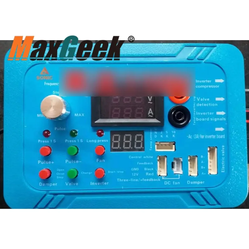 Maxgeek 110V Multifunctional Inverter Refrigerator Detector Inverter Refrigerator Compressor Detector (Master Version)
Maxgeek 110V Multifunctional Inverter Refrigerator Detector Inverter Refrigerator Compressor Detector (Master Version)
