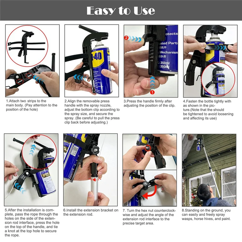 AA46 Adjustable Sprayer Bracket Adaptor Wasp Nest Aerosol Can Extension Sprayer Extension Parts
AA46 Adjustable Sprayer Bracket Adaptor Wasp Nest Aerosol Can Extension Sprayer Extension Parts