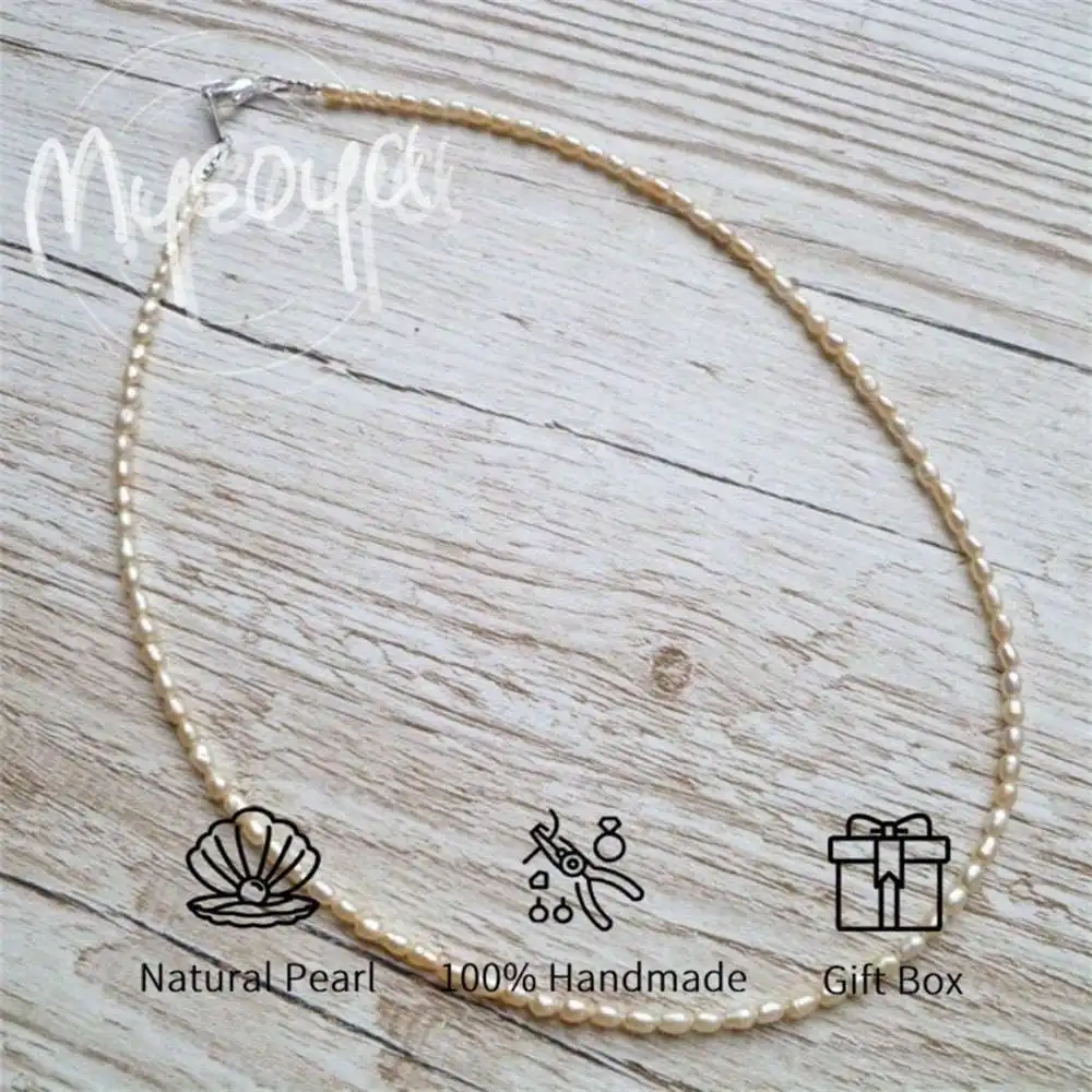 MYSOYA светло-розовое ожерелье из пресноводного жемчуга в форме риса 3-4 мм, подарочная коробка, подарок для нее, свадебные украшения, подарок на Рождество и день рождения
MYSOYA светло-розовое ожерелье из пресноводного жемчуга в форме риса 3-4 мм, подарочная коробка, подарок для нее, свадебные украшения, подарок на Рождество и день рождения