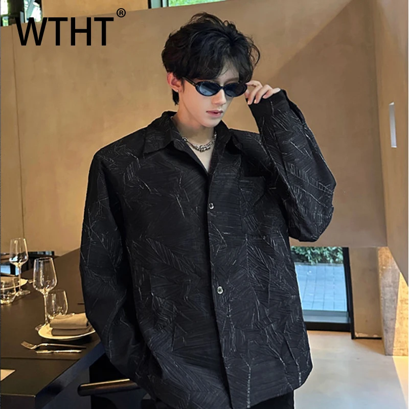 WTHT Trendy 2026 Summer Men's Striped Pleated Loose Shirts Fashion 2026 Summer American Style Lapel Long Sleeves Top Male 2A2843
WTHT Trendy 2026 Summer Men's Striped Pleated Loose Shirts Fashion 2026 Summer American Style Lapel Long Sleeves Top Male 2A2843