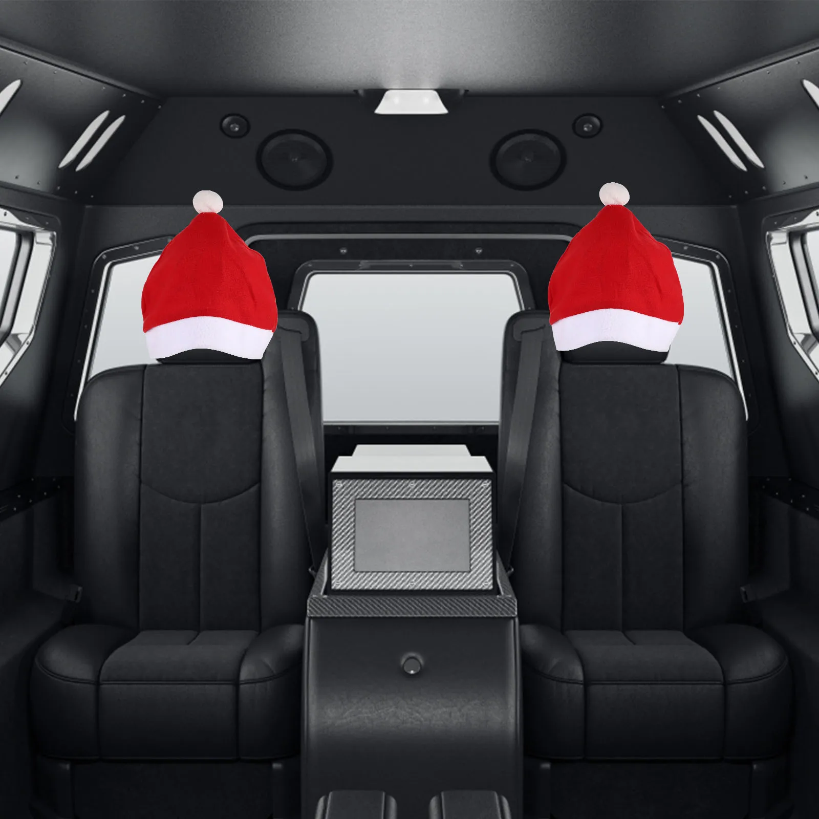 2 Pcs Christmas Hat Headrest Cover Red Decorations Car Accessories Holiday Covers Flannel
2 Pcs Christmas Hat Headrest Cover Red Decorations Car Accessories Holiday Covers Flannel