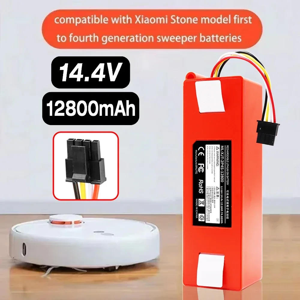 100% Original BRR-2P4S-5200S Robotic Vacuum Cleaner Replacement Battery For Xiaomi Roborock S55 S60 S65 S50 S51 S5
100% Original BRR-2P4S-5200S Robotic Vacuum Cleaner Replacement Battery For Xiaomi Roborock S55 S60 S65 S50 S51 S5
