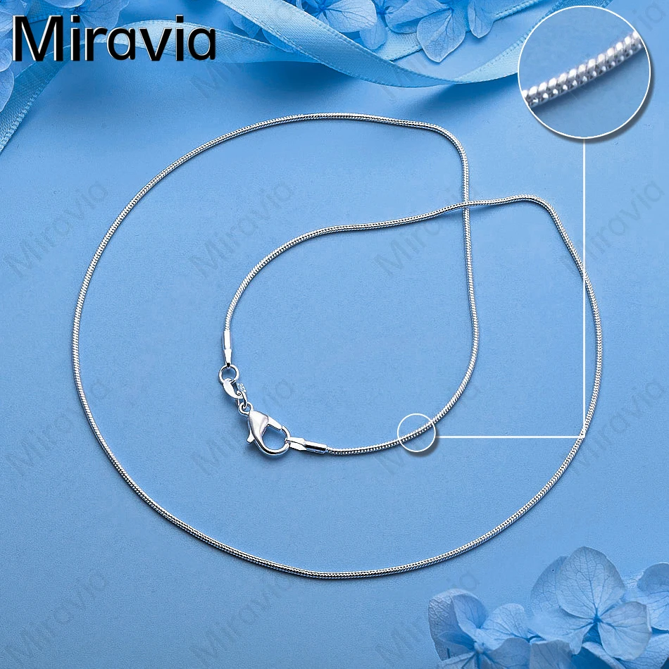 Miravia 925 Sterling Silver 1mm Snake Chain Necklace Small Fresh Design Women'S Engagement Jewelry 
Miravia 925 Sterling Silver 1mm Snake Chain Necklace Small Fresh Design Women'S Engagement Jewelry