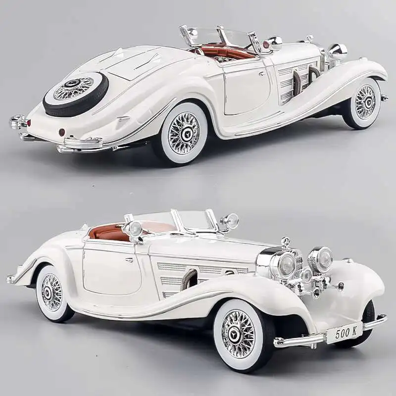New Arrival Special Price Die-cast Metal 1/24 Vintage German Car Model 500K Car Imitation Real Model Ornament Toys For Children
New Arrival Special Price Die-cast Metal 1/24 Vintage German Car Model 500K Car Imitation Real Model Ornament Toys For Children