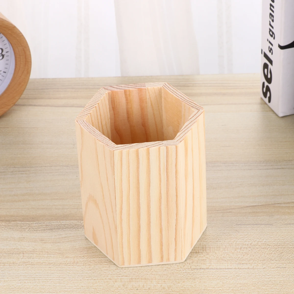 2 Pcs Painting Storage Bucket Wood Container Unfinished Desk Organizer DIY Box Pencil Holder Wooden Pot Solid Wood Craft Project
2 Pcs Painting Storage Bucket Wood Container Unfinished Desk Organizer DIY Box Pencil Holder Wooden Pot Solid Wood Craft Project