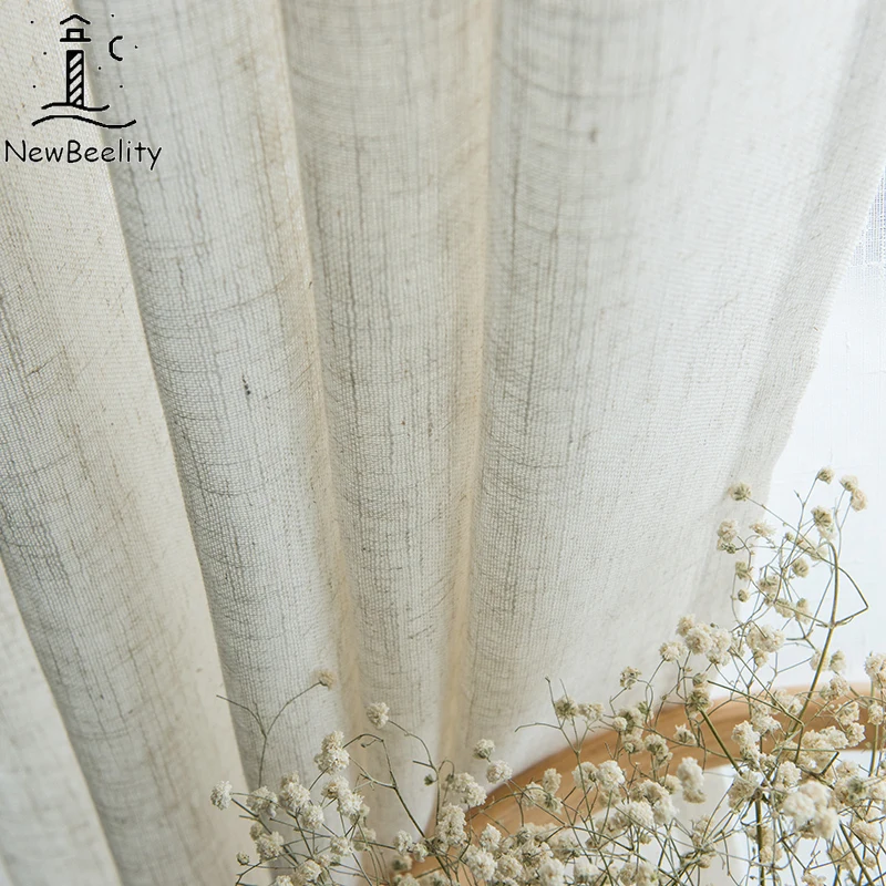Linen Curtains for Living Dining Room Bedroom Thicken Tulle Contracted Solid Color Blackout Window Decor Custom Beige Yarn Cloth
Linen Curtains for Living Dining Room Bedroom Thicken Tulle Contracted Solid Color Blackout Window Decor Custom Beige Yarn Cloth