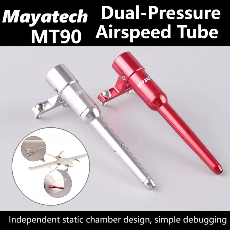 Датчик воздушной скорости Mayatech MT90, часть радиоуправляемого самолета, двойное динамическое/статическое давление VTOL APM/PIXfor, усовершенствованные игрушки для аэрофотосъемки с фиксированным крылом 
Датчик воздушной скорости Mayatech MT90, часть радиоуправляемого самолета, двойное динамическое/статическое давление VTOL APM/PIXfor, усовершенствованные игрушки для аэрофотосъемки с фиксированным крылом