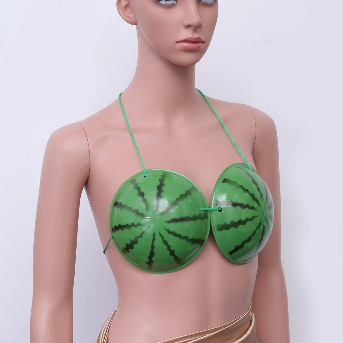 Hawaiian Watermelon Bra Performance Costume Accessory Green High Quality Safe for Children Adults Summer Beach Holiday Party
Hawaiian Watermelon Bra Performance Costume Accessory Green High Quality Safe for Children Adults Summer Beach Holiday Party