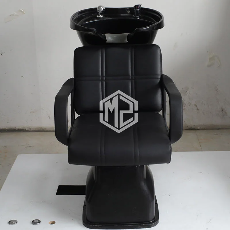 Zhongsibo Foshan Factory Modern Black Hair Salon Shampoo Sink With Chair
Zhongsibo Foshan Factory Modern Black Hair Salon Shampoo Sink With Chair
