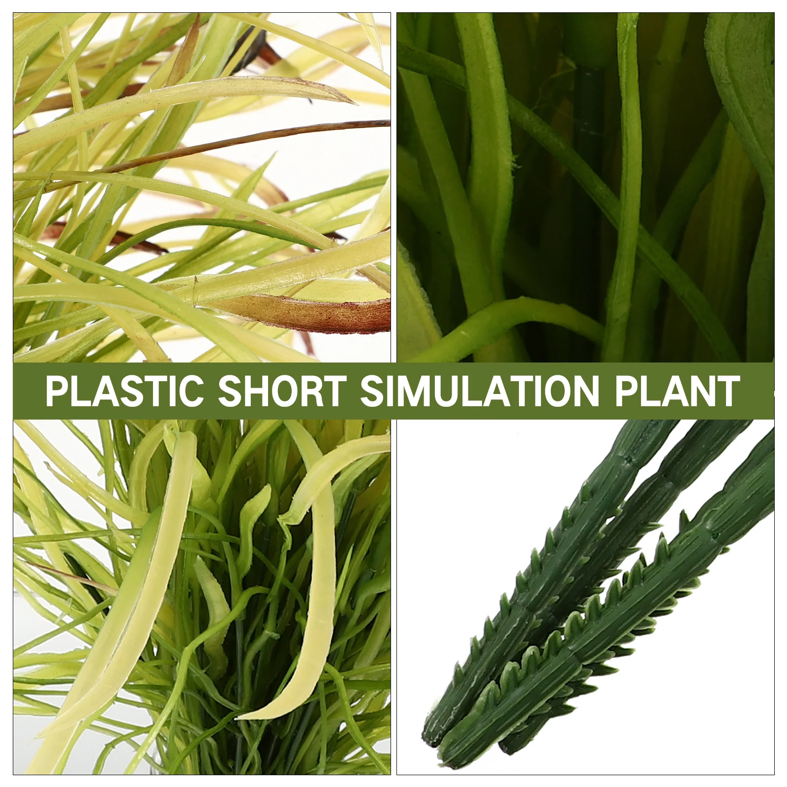 4pcs Simulated Plant Grass Lifelike Plastic Ornament For Home Garden Decor Diy Vase Arranging Artificial Plants Fake Greenery
4pcs Simulated Plant Grass Lifelike Plastic Ornament For Home Garden Decor Diy Vase Arranging Artificial Plants Fake Greenery