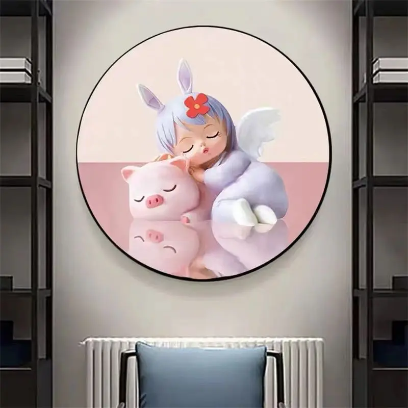 Handmade cross stitch finished product 2023 cartoon Aiwei new living room, bedroom, children's room decoration hanging painting
Handmade cross stitch finished product 2023 cartoon Aiwei new living room, bedroom, children's room decoration hanging painting