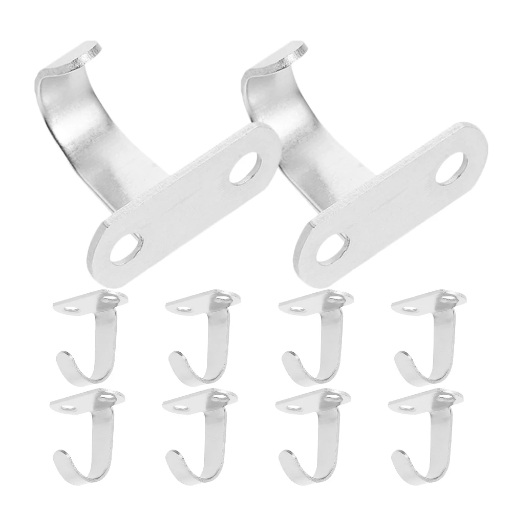 10pcs Stainless Steel Metal Wall Cupboard Hooks for Kitchens Hanging Strong Load Bearing Capacity Screw Mounted Ceiling
10pcs Stainless Steel Metal Wall Cupboard Hooks for Kitchens Hanging Strong Load Bearing Capacity Screw Mounted Ceiling