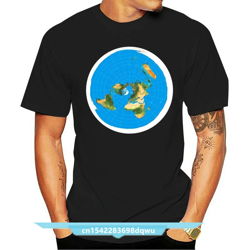 Flat Earth Map T-Shirt Round Neck Short Sleeves Bottoming T-shirt Fashion T Shirt Tops Clothing
Flat Earth Map T-Shirt Round Neck Short Sleeves Bottoming T-shirt Fashion T Shirt Tops Clothing