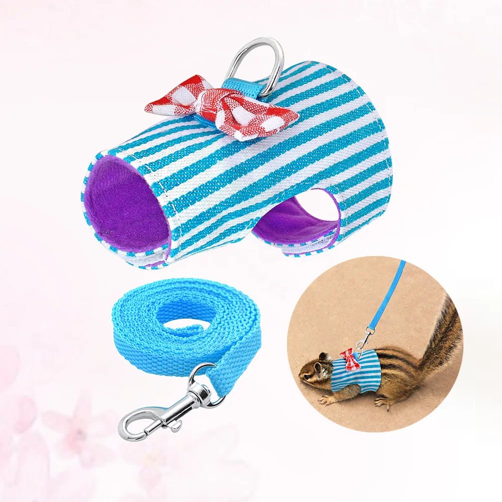 Cute Design Pet Harness with Leash Small Animal Breathable Mesh Vest for Hamster Rabbit M Blue Stripe Walking Accessory
Cute Design Pet Harness with Leash Small Animal Breathable Mesh Vest for Hamster Rabbit M Blue Stripe Walking Accessory
