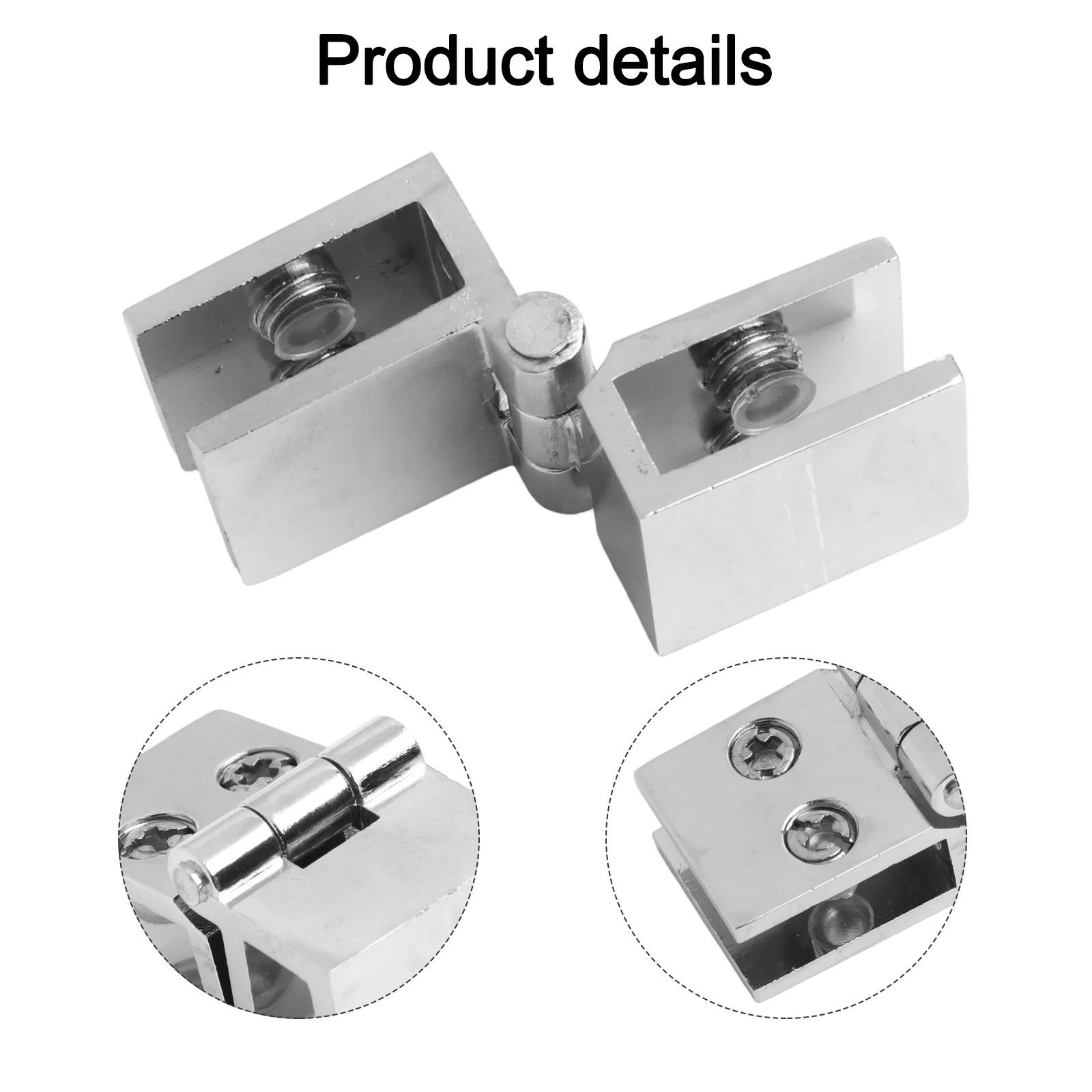 Brand New Door Hinge Clamp Shower Door Hinges Accessorie DIY Easy To Install For 5-8mm Glass Silver Zinc Alloy
Brand New Door Hinge Clamp Shower Door Hinges Accessorie DIY Easy To Install For 5-8mm Glass Silver Zinc Alloy