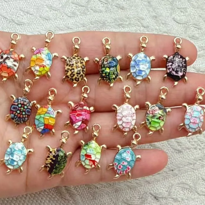 10packs/lot Jewelry Accessory Alloy Oil-drop Turtle Colored For Charms Pendants
10packs/lot Jewelry Accessory Alloy Oil-drop Turtle Colored For Charms Pendants