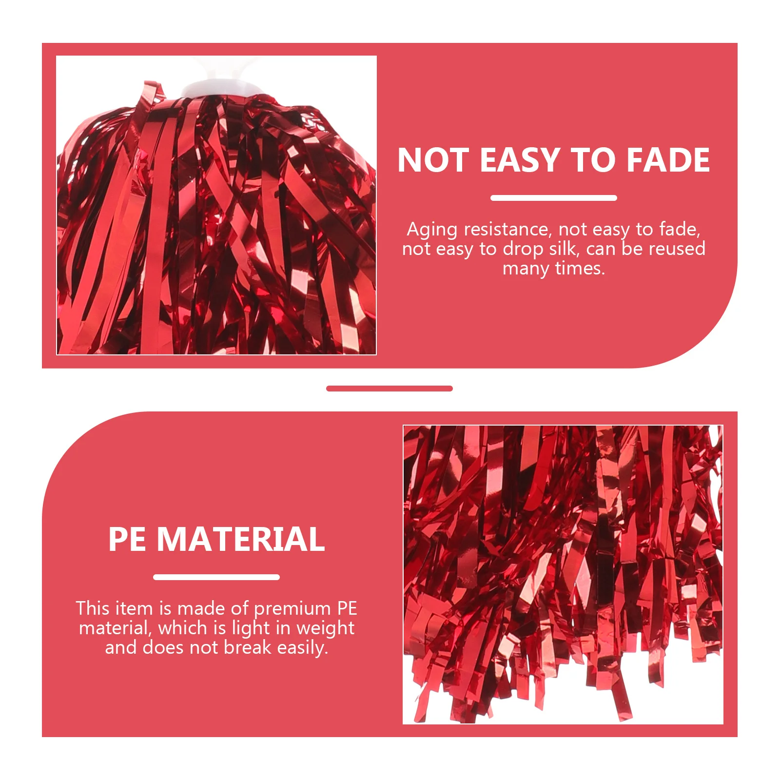 6pcs Cheerleading Pompoms Glitter Handheld Fun Poms For Bright Dance Outfit Accessories Performance Decor Event Supplies
6pcs Cheerleading Pompoms Glitter Handheld Fun Poms For Bright Dance Outfit Accessories Performance Decor Event Supplies