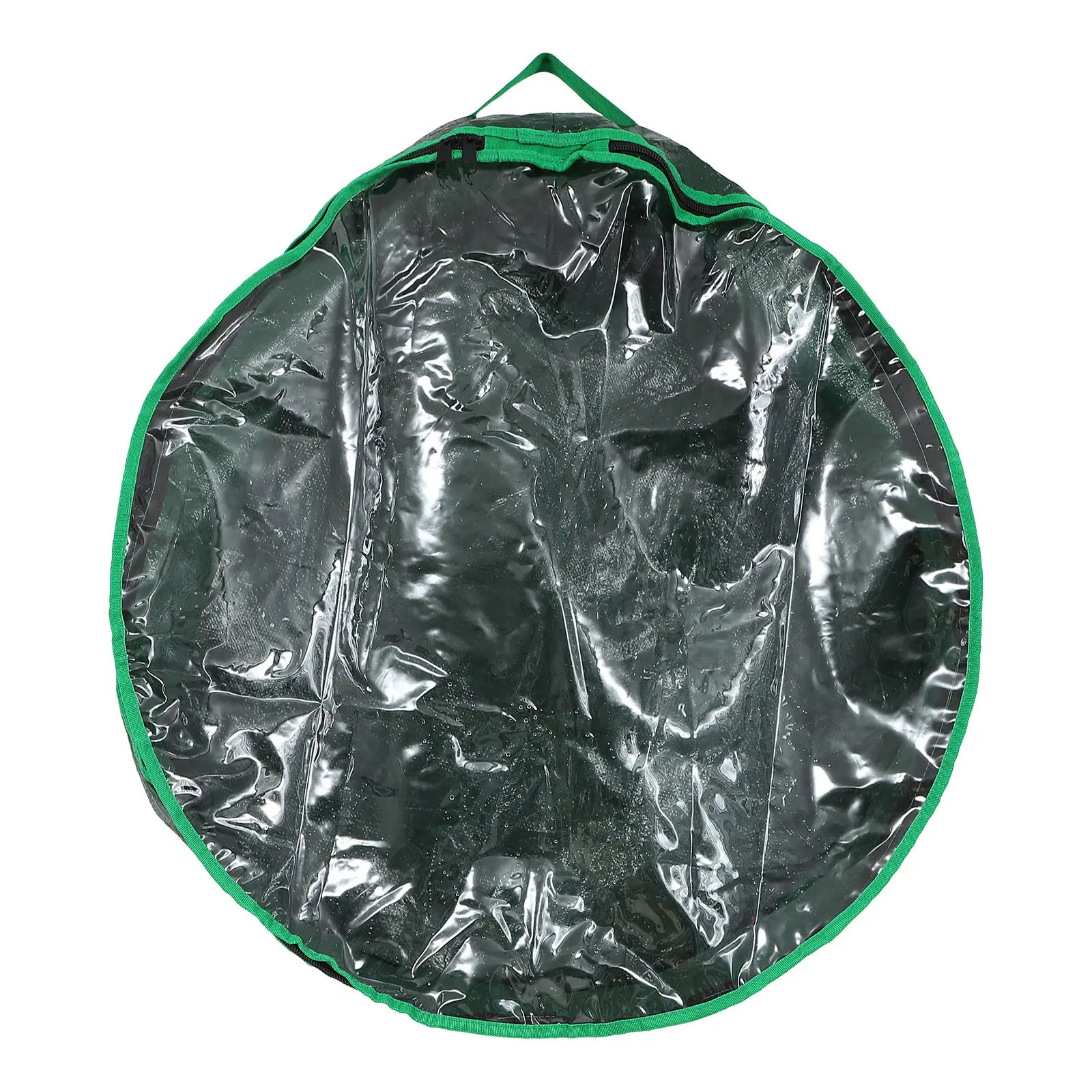 1Pcs Christmas Wreath Storage Bag High Durability Round Transparent Wreath Container Foldable Gift Packing Bag for Holiday
1Pcs Christmas Wreath Storage Bag High Durability Round Transparent Wreath Container Foldable Gift Packing Bag for Holiday