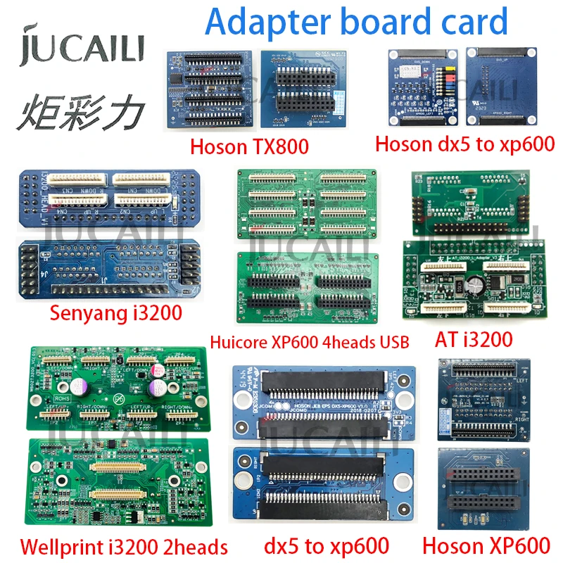 Адаптерная карта JUCAILI i3200/XP600/TX800/4720/5113 для печатающих головок Senyang для принтеров Epson xp600/I3200/TX800 с экосольвентными чернилами
Адаптерная карта JUCAILI i3200/XP600/TX800/4720/5113 для печатающих головок Senyang для принтеров Epson xp600/I3200/TX800 с экосольвентными чернилами