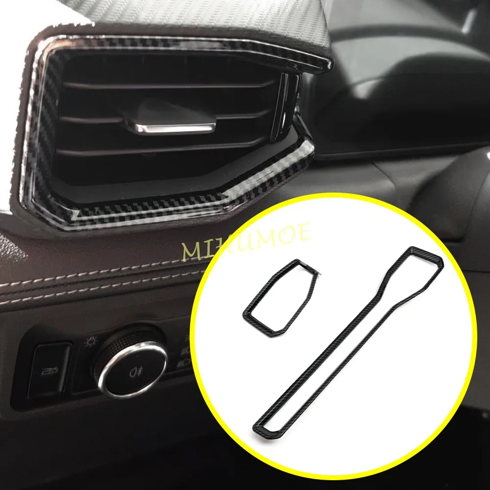 For Ford Mustang 2024 2025 2026 Center Console Dashboard Side Air Vent Cover Trims Carbon Fiber
For Ford Mustang 2024 2025 2026 Center Console Dashboard Side Air Vent Cover Trims Carbon Fiber