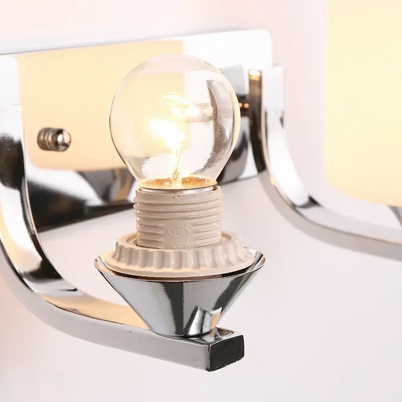 Frosted Glass Wall Light Modern E27 LED Mirror Lamp Corridor Bedroom Living Room Bedside Lighting Lampada Sconce
Frosted Glass Wall Light Modern E27 LED Mirror Lamp Corridor Bedroom Living Room Bedside Lighting Lampada Sconce