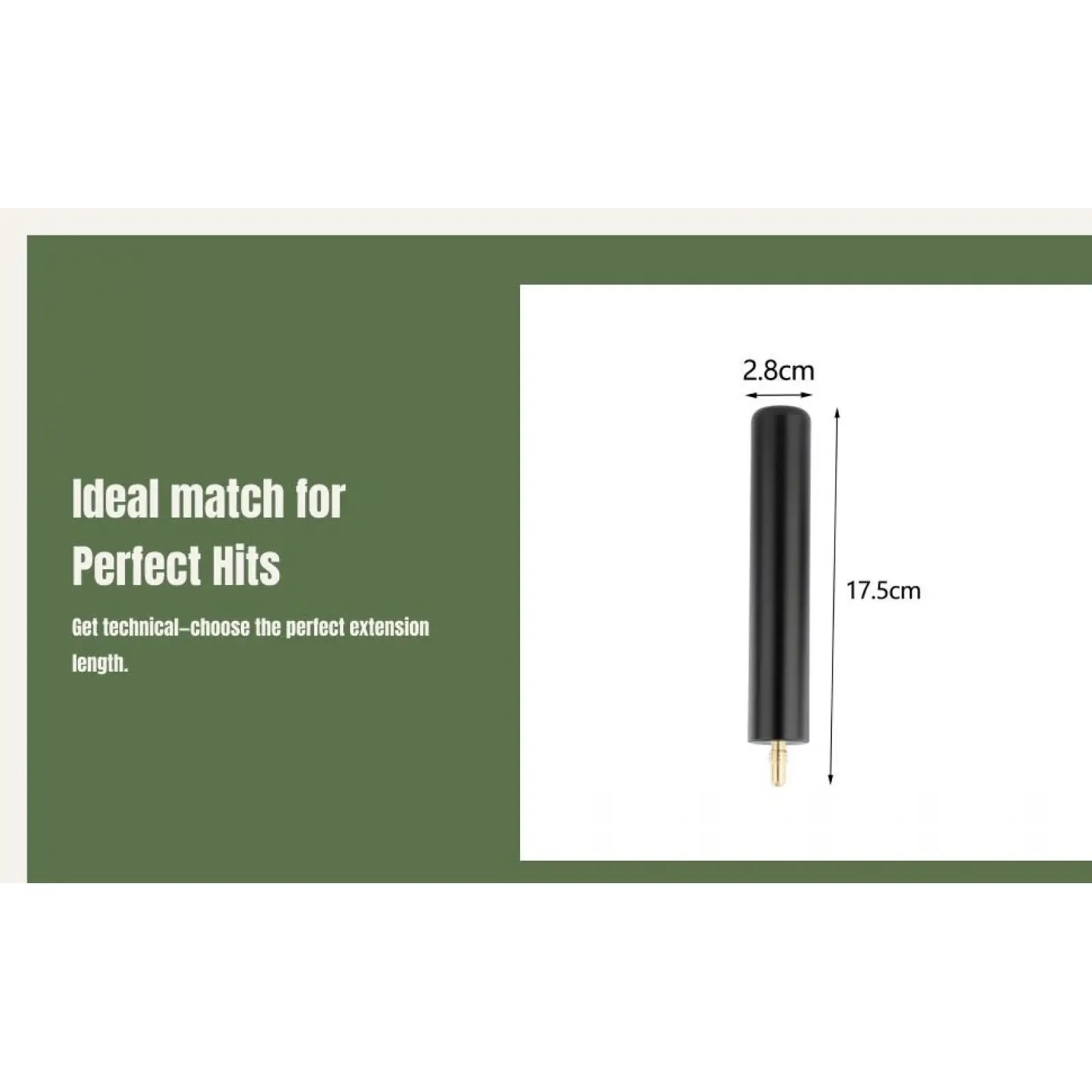 Aluminum Billiards Cue Extension Pool Cue Extender Accessory for Mezz Billiard Stick Holder for Adult Players
Aluminum Billiards Cue Extension Pool Cue Extender Accessory for Mezz Billiard Stick Holder for Adult Players