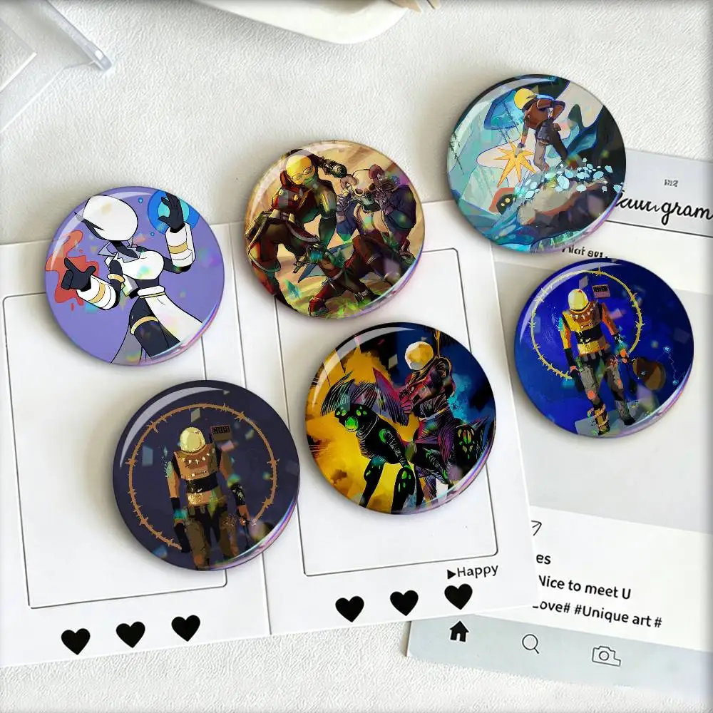R-Risk of R-Rain Game Laser Badge Creative Pins Brooch for Bag Clothes Hat Decor Gifts Fans Collect
R-Risk of R-Rain Game Laser Badge Creative Pins Brooch for Bag Clothes Hat Decor Gifts Fans Collect