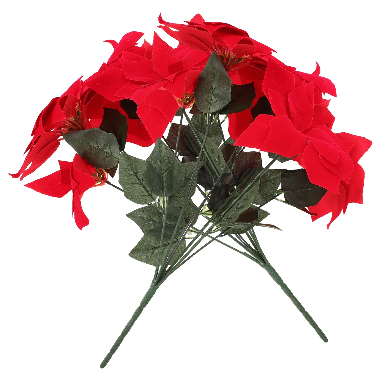 2PCS Artificial Christmas Flowers Touch High Simulation Decorations Christmas Table Centerpiece Red Home Office
2PCS Artificial Christmas Flowers Touch High Simulation Decorations Christmas Table Centerpiece Red Home Office