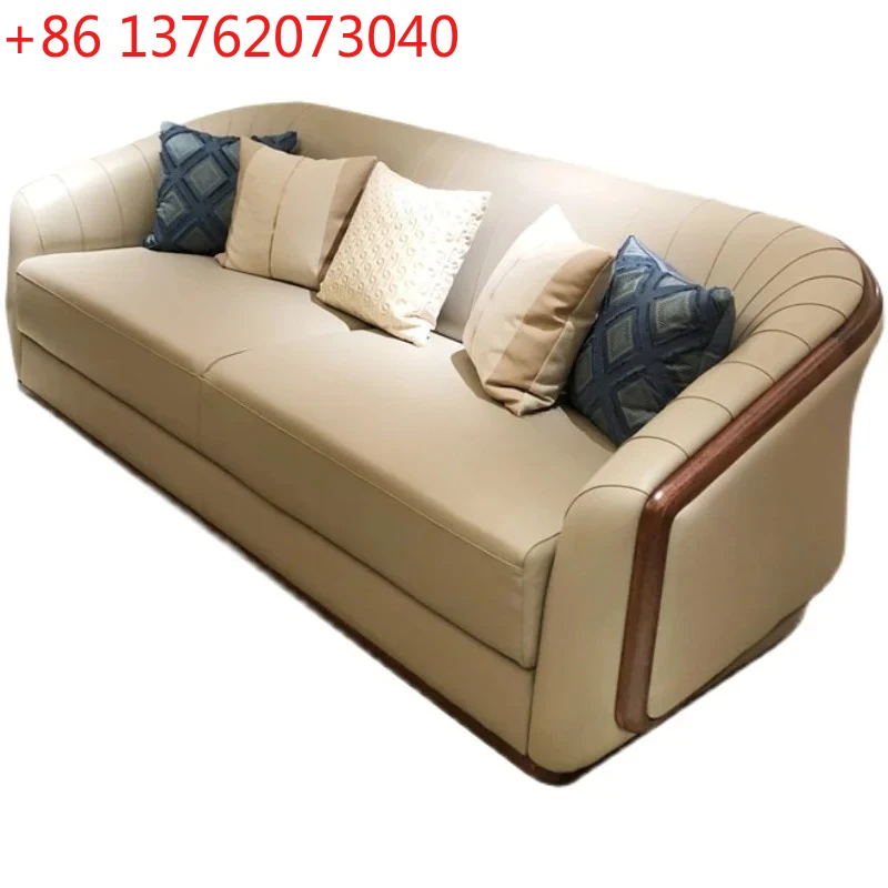 Кожаный диван из черного дерева для гостиной, простой, легкий, роскошный, из воловьей кожи
Кожаный диван из черного дерева для гостиной, простой, легкий, роскошный, из воловьей кожи