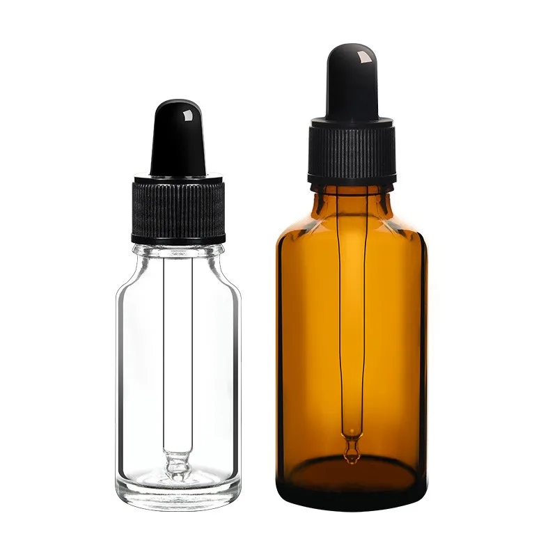 Brown transparent screw mouth glass dropper 5/10 /15/20/30/50/100mL dropper essential oil dropper reagent dropper
Brown transparent screw mouth glass dropper 5/10 /15/20/30/50/100mL dropper essential oil dropper reagent dropper