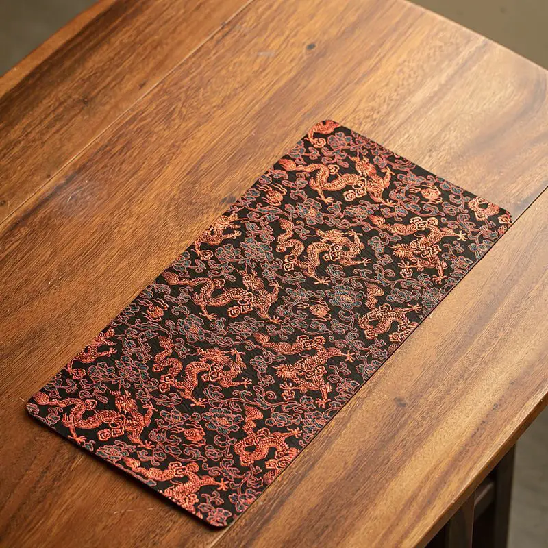 Chinese Zen Dragon Pattern Tea Mat Tablecloth Heat Resistant Dry Puff Tea Towel Small Table Flag Cloth Art Tea Ceremony Acces...
Chinese Zen Dragon Pattern Tea Mat Tablecloth Heat Resistant Dry Puff Tea Towel Small Table Flag Cloth Art Tea Ceremony Acces...