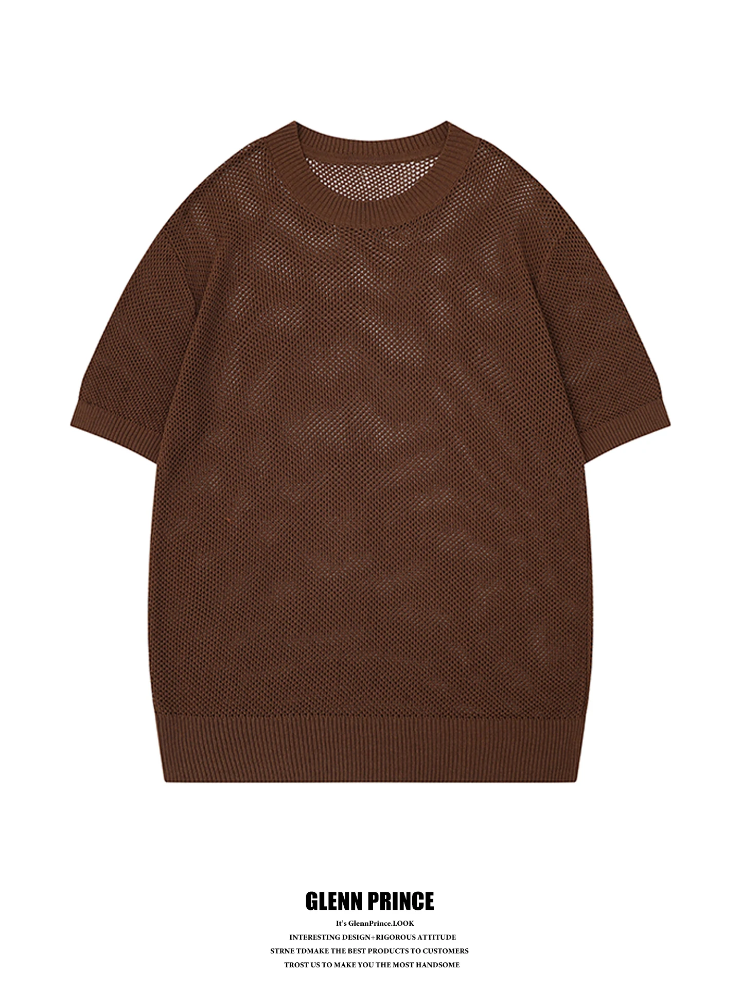 GPstudio Men's Casual Knitted Linen T-Shirt Hollow out Design Breathable Loose Fit Summer Top Youth Fashion Trend
GPstudio Men's Casual Knitted Linen T-Shirt Hollow out Design Breathable Loose Fit Summer Top Youth Fashion Trend