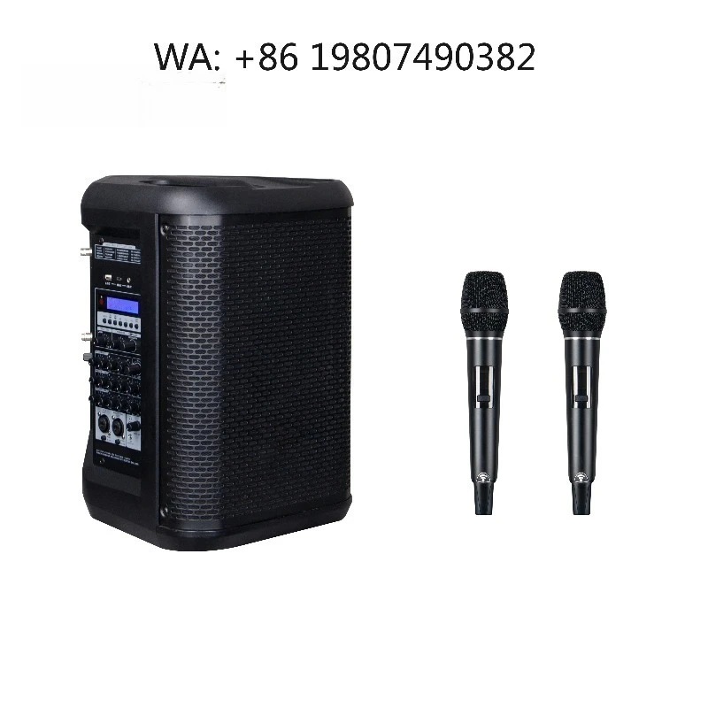 8 Inch Wireless Bluetooth Karaoke Speaker Equipped Dual Microphone Portable Outdoor DJ Party Custom Home Stereo Audio Box
8 Inch Wireless Bluetooth Karaoke Speaker Equipped Dual Microphone Portable Outdoor DJ Party Custom Home Stereo Audio Box