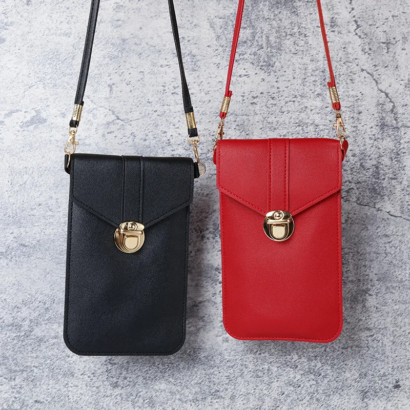 new women's fashion lock crossbodypuleather touch screen mobile phone wallet female retro student hasp small wallet
new women's fashion lock crossbodypuleather touch screen mobile phone wallet female retro student hasp small wallet