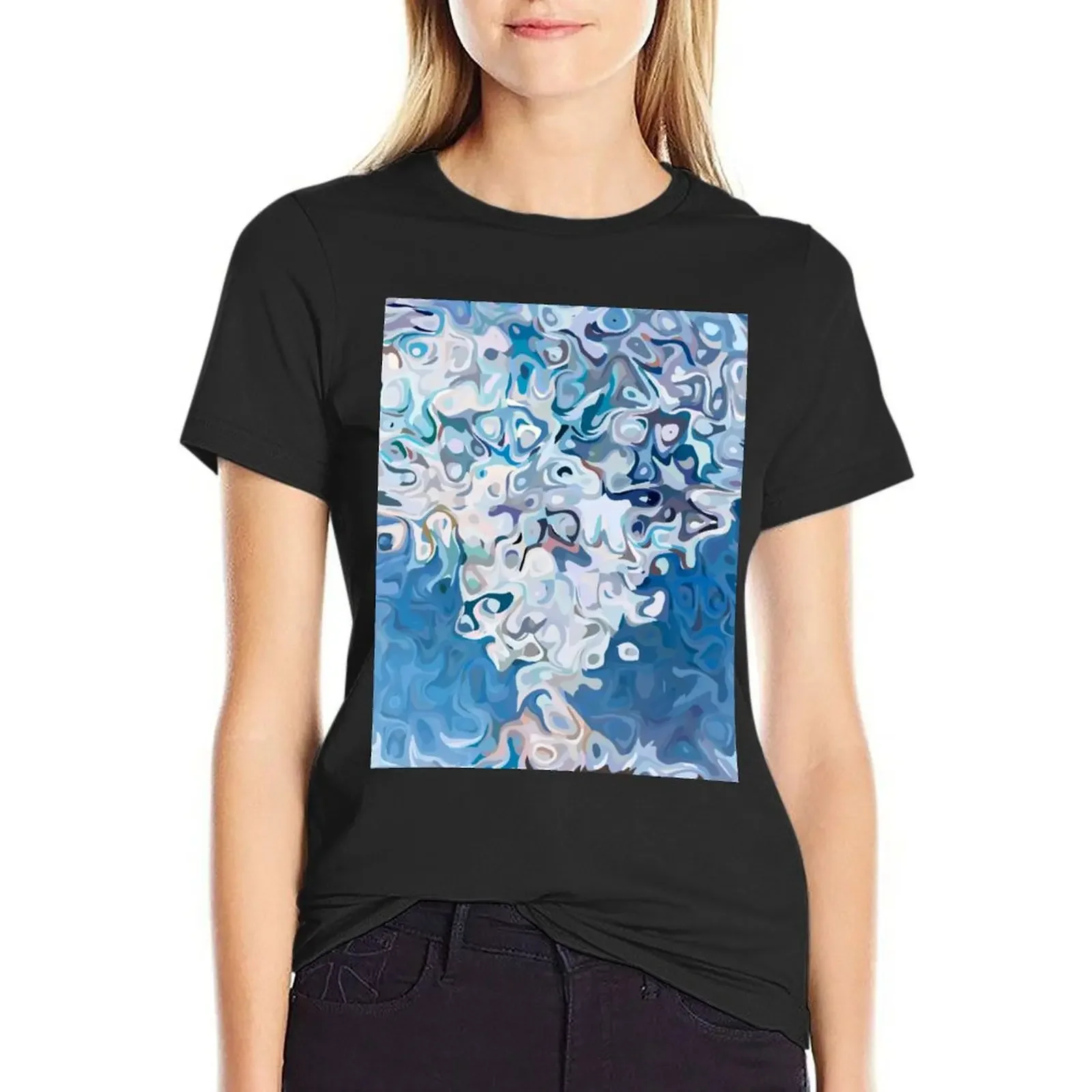 Water Spirit - Original Fluid Abstract Art T-Shirt animal prinfor anime clothes quick drying t-shirts for Women graphic tees
Water Spirit - Original Fluid Abstract Art T-Shirt animal prinfor anime clothes quick drying t-shirts for Women graphic tees