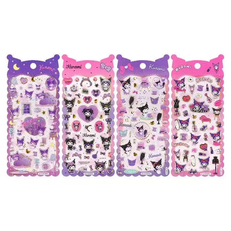 Наклейки 3D Sanrio My Melody Kuromi: милые мультяшные 3D-стикеры для творчества, подарки-награды для фанатов, для дневников и домашнего декора
Наклейки 3D Sanrio My Melody Kuromi: милые мультяшные 3D-стикеры для творчества, подарки-награды для фанатов, для дневников и домашнего декора