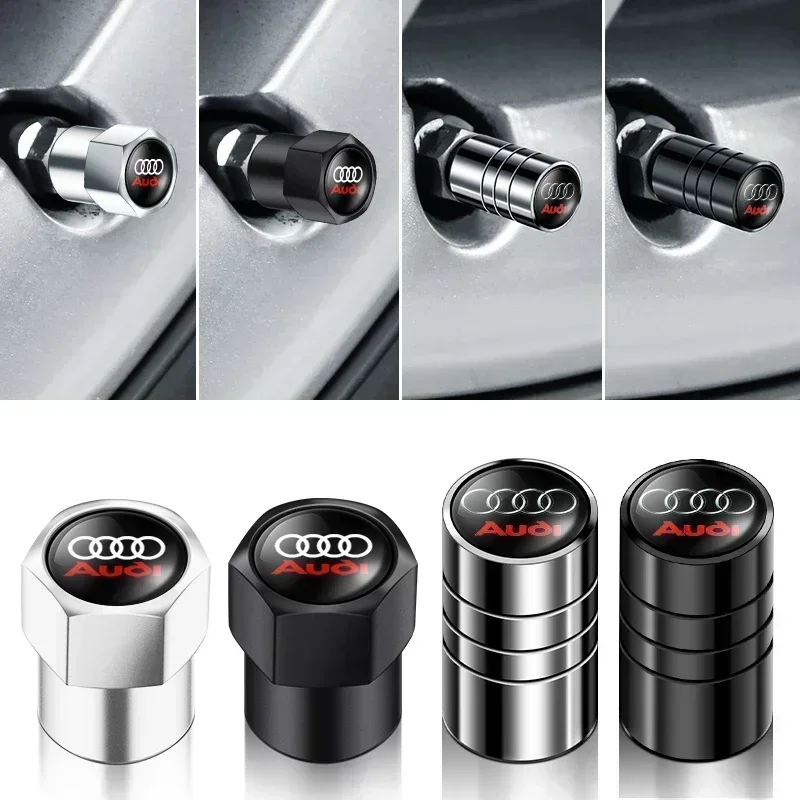 4 pcs Car valve stem caps cover For Audi A1 A3 A4 A5 A6 A7 A8 Q2 Q3 Q5 Q7 TT S line S3 S4 S5 S6 R8 RS Car sticker accessories
4 pcs Car valve stem caps cover For Audi A1 A3 A4 A5 A6 A7 A8 Q2 Q3 Q5 Q7 TT S line S3 S4 S5 S6 R8 RS Car sticker accessories