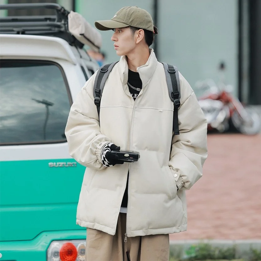 Мужская зимняя утепленная куртка из искусственной кожи с хлопковой подкладкой, повседневная теплая верхняя одежда, молодежная свободная модная куртка на молнии Cleanfit
Мужская зимняя утепленная куртка из искусственной кожи с хлопковой подкладкой, повседневная теплая верхняя одежда, молодежная свободная модная куртка на молнии Cleanfit