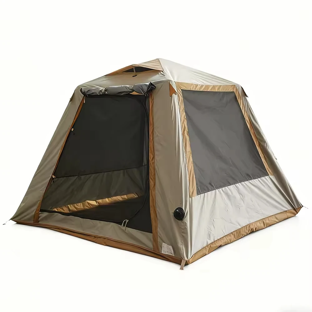 New 4 Square Meters Khaki Inflatable Camping Tent Waterproof Oxford Cloth Suitable For 1 2 3 Person Hiking Camping
New 4 Square Meters Khaki Inflatable Camping Tent Waterproof Oxford Cloth Suitable For 1 2 3 Person Hiking Camping