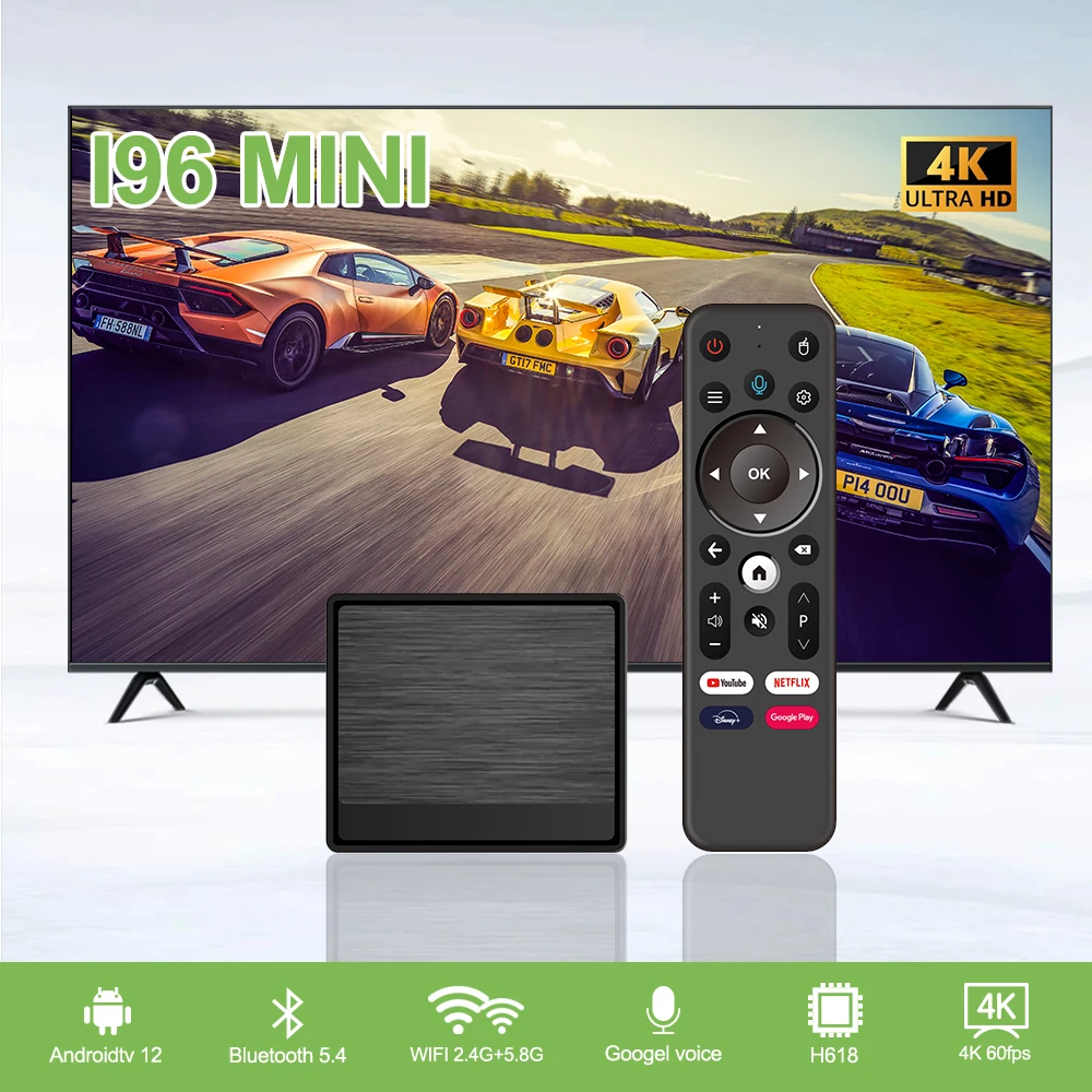 Velec Mini Smart TV Box Android 12 Allwinner H618 WIFI6 Dual Band Wifi 2.4G 5G BT5.4 Remote Control 4K Set Top Box 2GB 16GB
Velec Mini Smart TV Box Android 12 Allwinner H618 WIFI6 Dual Band Wifi 2.4G 5G BT5.4 Remote Control 4K Set Top Box 2GB 16GB