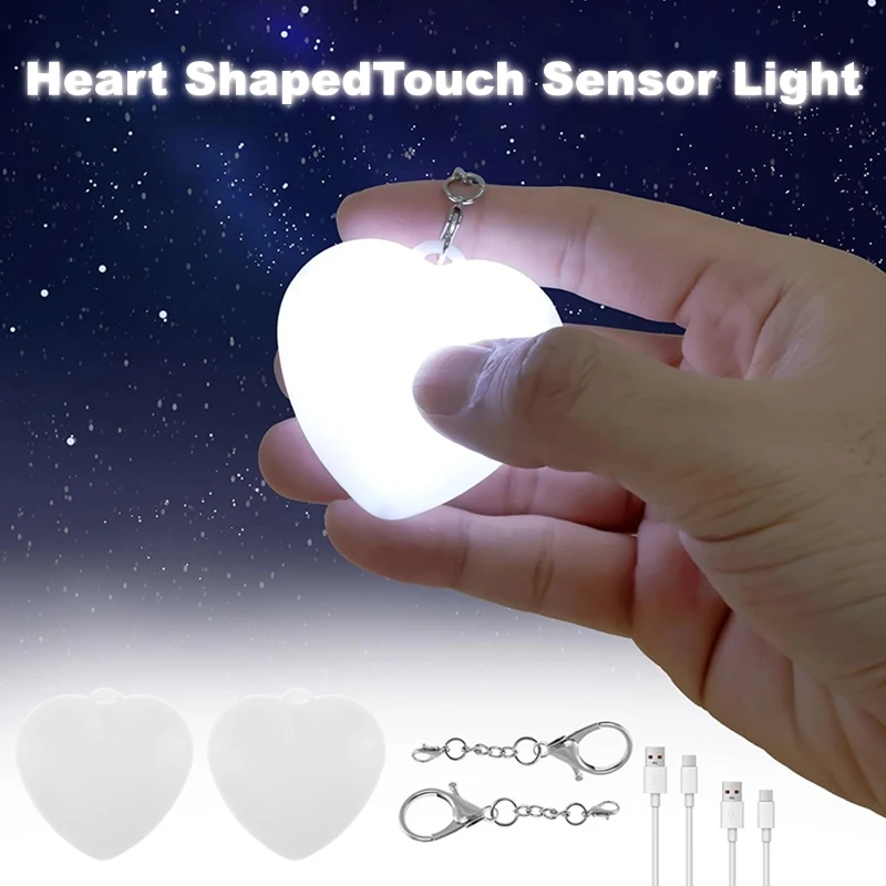 Purse Glow Heart Light Portable Touch Handbag Night Light Usb Rechargeable Cute Heart Keychain Light for Women Girls Gifts
Purse Glow Heart Light Portable Touch Handbag Night Light Usb Rechargeable Cute Heart Keychain Light for Women Girls Gifts