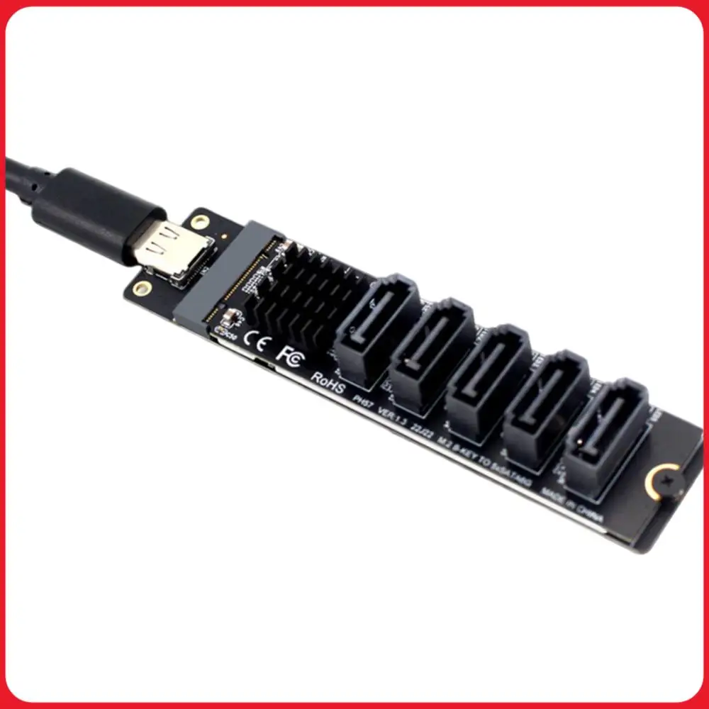 USB C To SATA 3.0 Expansion Card 6Gbps JM575+JMS580 Chip USB C To SATA 3.0 Adapter Plug and Play Converter Card for PC Computer
USB C To SATA 3.0 Expansion Card 6Gbps JM575+JMS580 Chip USB C To SATA 3.0 Adapter Plug and Play Converter Card for PC Computer
