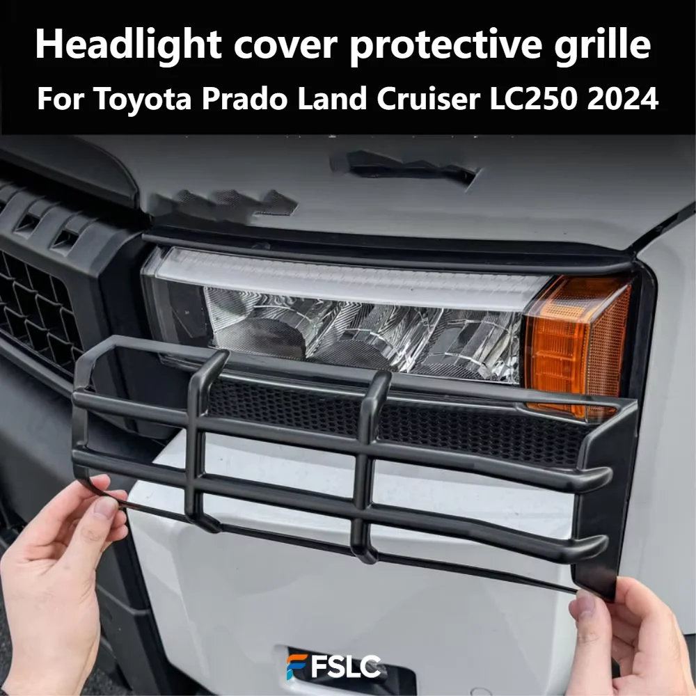 ⭐Genuine⭐For Toyota Land Cruiser Prado LC250 J250 2024 2025 Plastic Front Headlight Cover Protection Grille Modification Parts
⭐Genuine⭐For Toyota Land Cruiser Prado LC250 J250 2024 2025 Plastic Front Headlight Cover Protection Grille Modification Parts