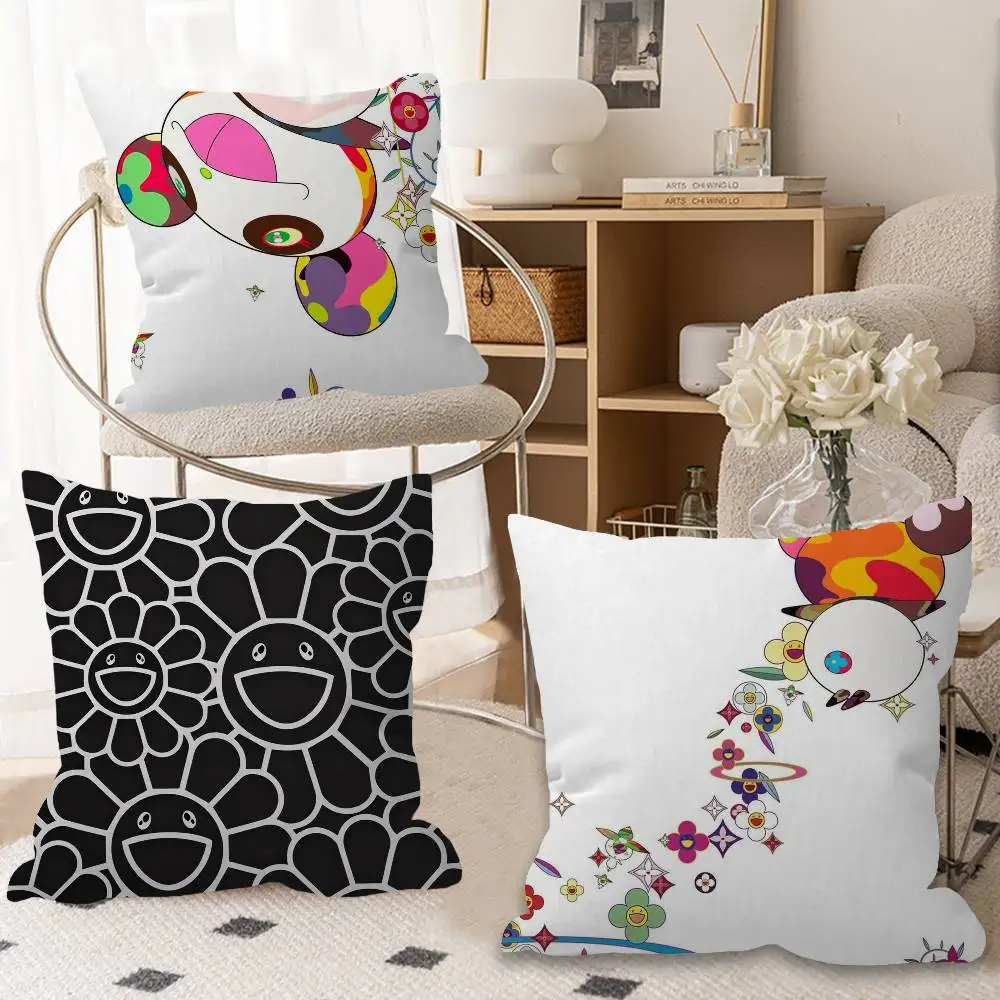 Art T-Takashi M-Murakami Creative Pins Funny Smiley Faces Cushion Cover Pillow Cover Decor Pillowcase Printed Cushion Case
Art T-Takashi M-Murakami Creative Pins Funny Smiley Faces Cushion Cover Pillow Cover Decor Pillowcase Printed Cushion Case