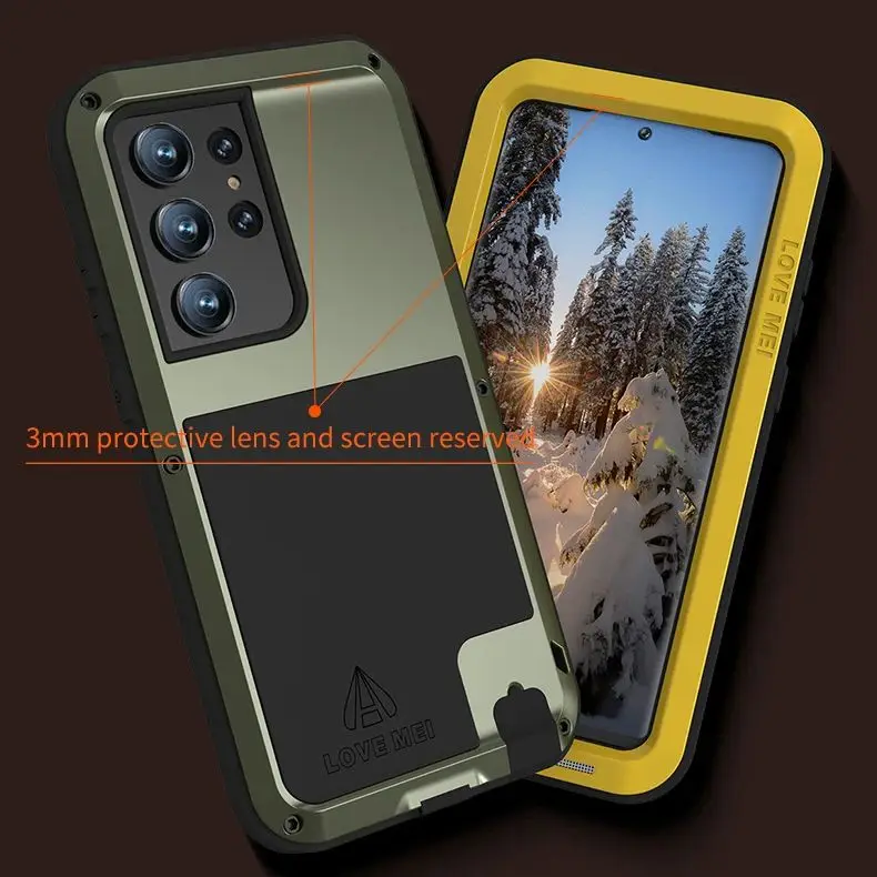 Сверхмощный чехол для телефона Samsung Galaxy S25 23 Plus FE S24, ультра военный металлический защитный чехол, силиконовый противоударный чехол 
Сверхмощный чехол для телефона Samsung Galaxy S25 23 Plus FE S24, ультра военный металлический защитный чехол, силиконовый противоударный чехол