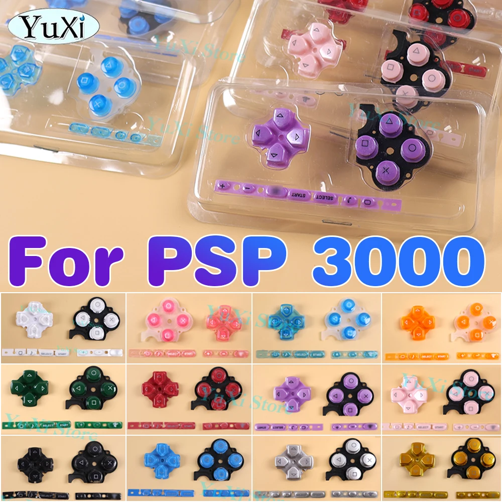 For PSP 3000 Left Right Button D-pad Home Select Start Direction Volume Key For PSP3000 Game Console Replacement Part
For PSP 3000 Left Right Button D-pad Home Select Start Direction Volume Key For PSP3000 Game Console Replacement Part
